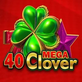 40 Mega Clover logo – Slots by Amusnet Interactive at AllySpin Casino