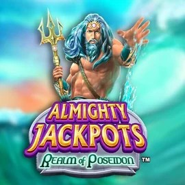 Try Almighty Jackpots – Realm of Poseidon slot by Novomatic on allyspinn.eu – logo image