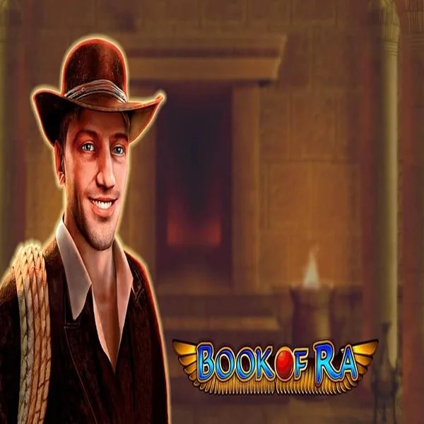 Book of Ra logo by Greentube at AllySpin Casino
