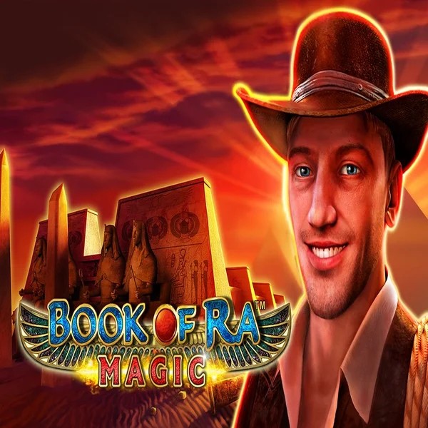 Book of Ra Magic slot visual from Greentube available on allyspinn.eu