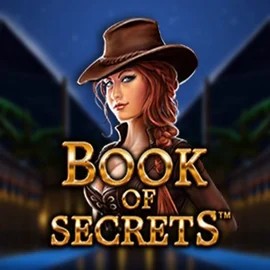 Book of Secrets slot visual from SYNOT Games available on allyspinn.eu