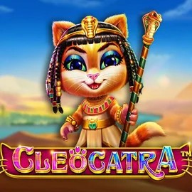 Official Slots logo: Cleocatra by Pragmatic Play at AllySpin Casino