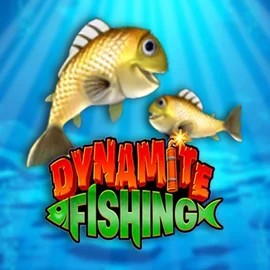 Dynamite Fishing online game logo by Inspired Gaming on allyspinn.eu
