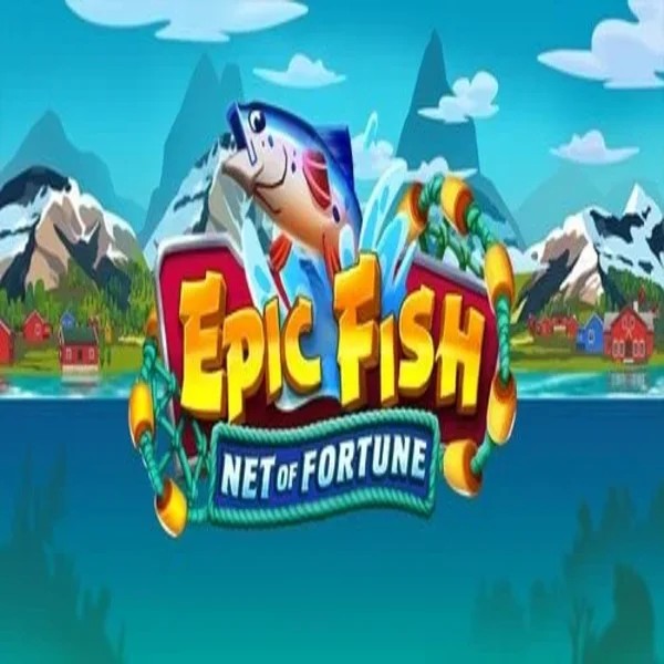 Official Slots logo: Epic Fish Net of Fortune by Quickspin at AllySpin Casino