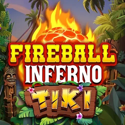 Fireball Inferno Tiki online game logo by NetEnt on allyspinn.eu
