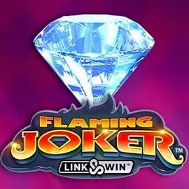 Flaming Joker Link and Win by Barstruck, showcased at allyspinn.eu – game logo