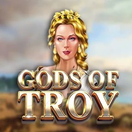 Gods of Troy logo – Slots by Red Tiger Gaming at AllySpin Casino