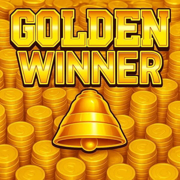 Golden Winner online game logo by Inspired Gaming on allyspinn.eu