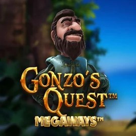 Gonzo's Quest Megaways logo by Red Tiger Gaming AllySpin Casino