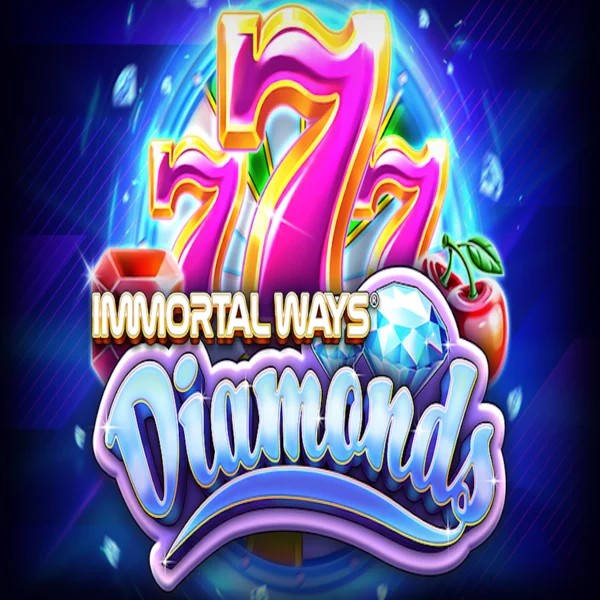 Immortal Ways Diamonds logo by RubyPlay AllySpin Casino