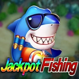 Jackpot Fishing slot logo by TaDa Gaming at AllySpin Casino
