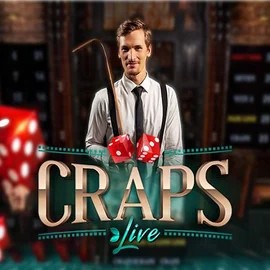 Live Craps by Evolution, showcased at allyspinn.eu – game logo