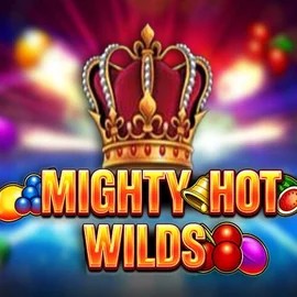 Slots logo of Mighty Hot Wilds from Inspired Gaming at AllySpin Casino