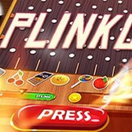 Plinko slot visual from BGAMING available on allyspinn.eu