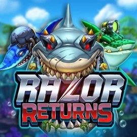 Razor Returns slot icon by Push Gaming, available at AllySpin Casino