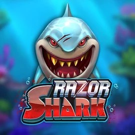 Razor Shark slot visual from Push Gaming available on allyspinn.eu
