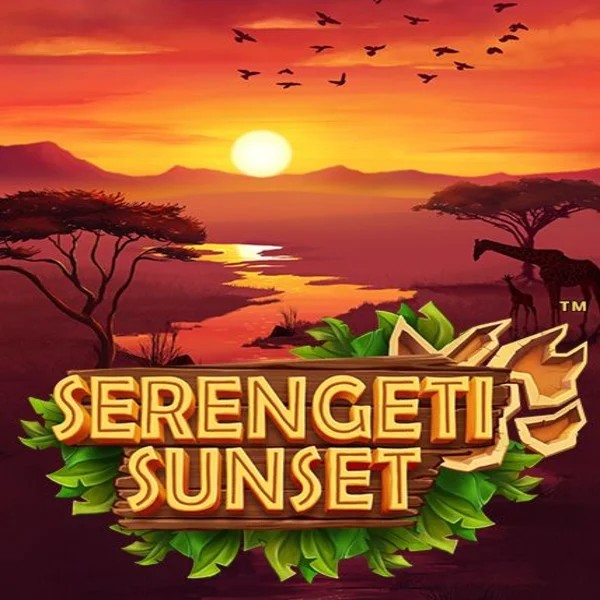 Official Slots logo: Serengeti Sunset by Skywind Group at AllySpin Casino