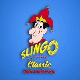 Slingo Classic 20th Anniversary by Slingo, showcased at allyspinn.eu – game logo