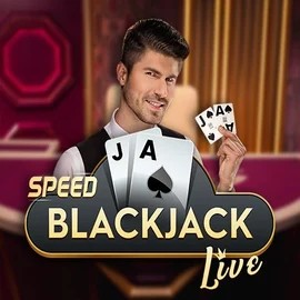 Official Live Casino logo: Speed Blackjack by Pragmatic Play at AllySpin Casino