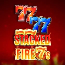 Slots logo of Stacked Fire 7s from Inspired Gaming at AllySpin Casino