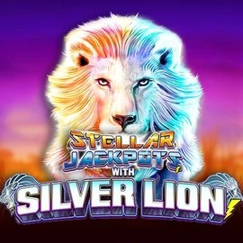 Stellar Jackpots with Silver Lion game by Lightning Box Game – logo hosted on AllySpin Casino