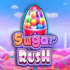 Sugar Rush logo – Slots by Pragmatic Play at AllySpin Casino
