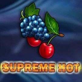 Supreme Hot online game logo by Amusnet Interactive on allyspinn.eu