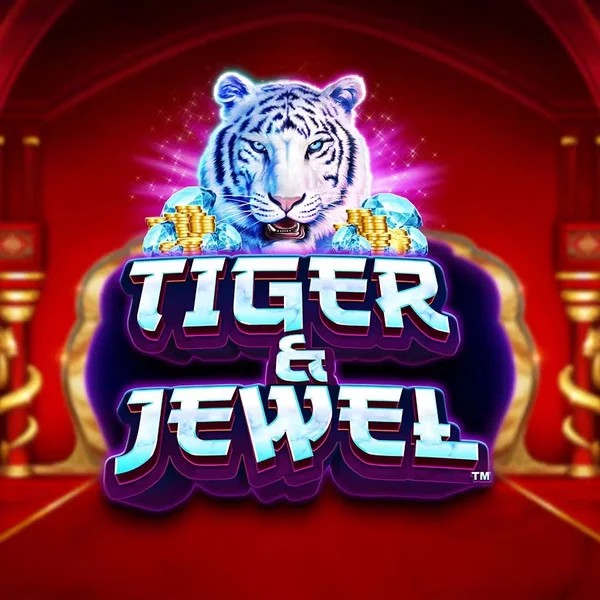 Tiger and Jewel online game logo by Greentube on allyspinn.eu