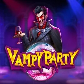 Vampy Party game by Pragmatic Play – logo hosted on AllySpin Casino