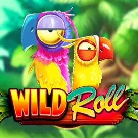 Wild Roll logo – Slots by Playtech at AllySpin Casino