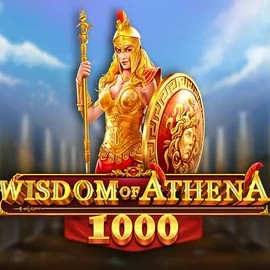 Wisdom of Athena 1000 online game logo by Pragmatic Play on allyspinn.eu